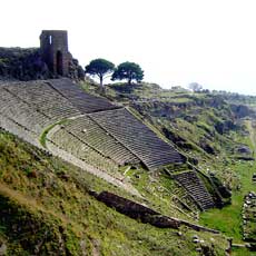 The Hellenistic theater of Pergamum