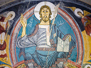 Pantocrator Sant Climent Pyrenees