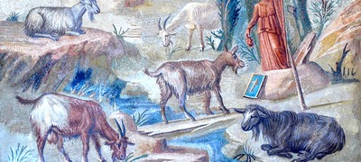 Goats mosaic Villa Adriana zooarchaeology Sanisera